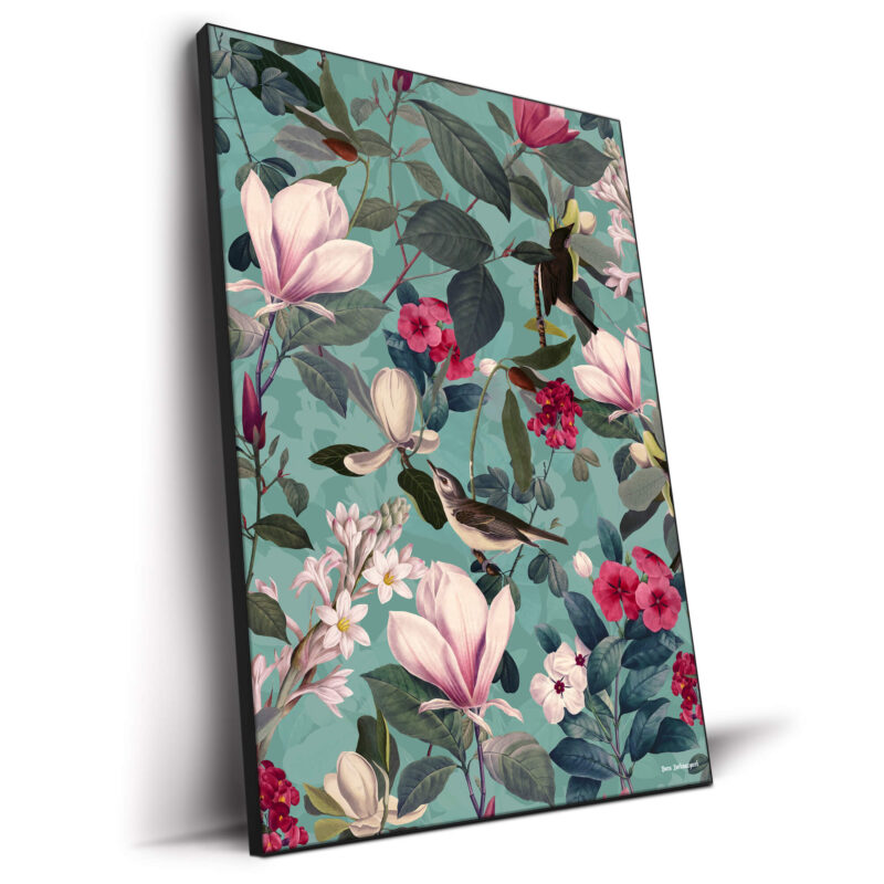 Garden of Hope Colorful Wall Decor by Burcu Korkmazyurek