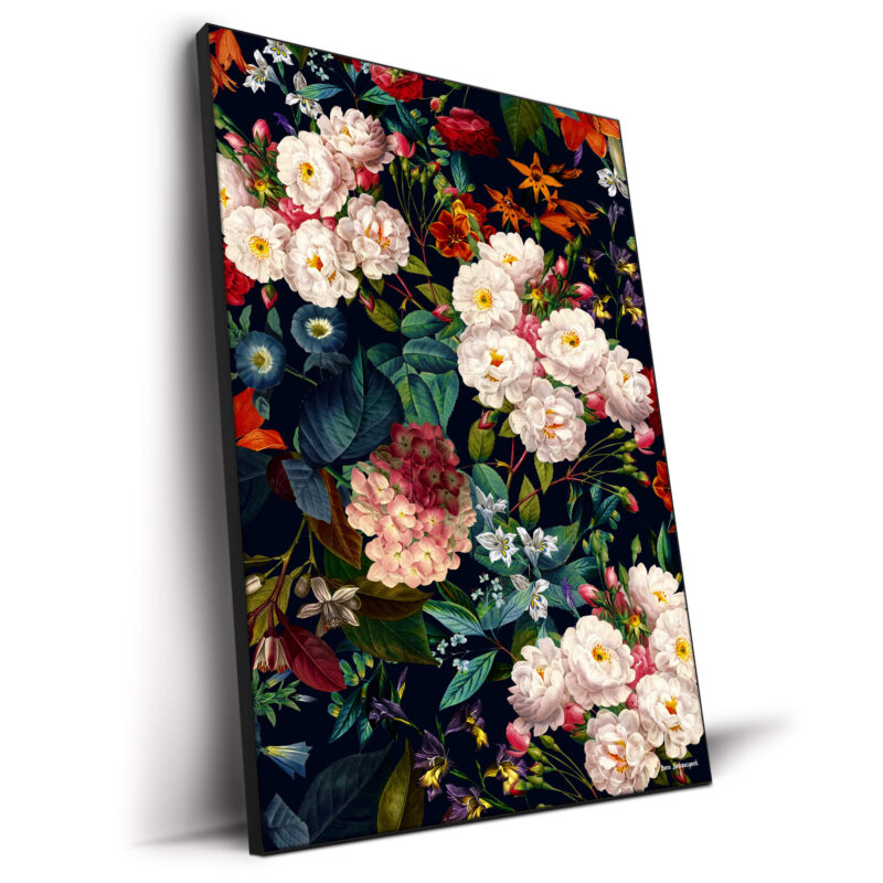 Midnight Garden XXV Forest Green Wall Decor by Burcu Korkmazyurek