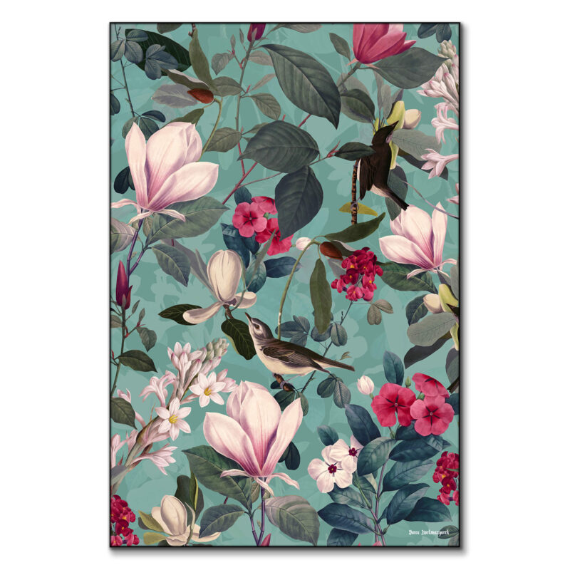 Garden of Hope Colorful Wall Art by Burcu Korkmazyurek