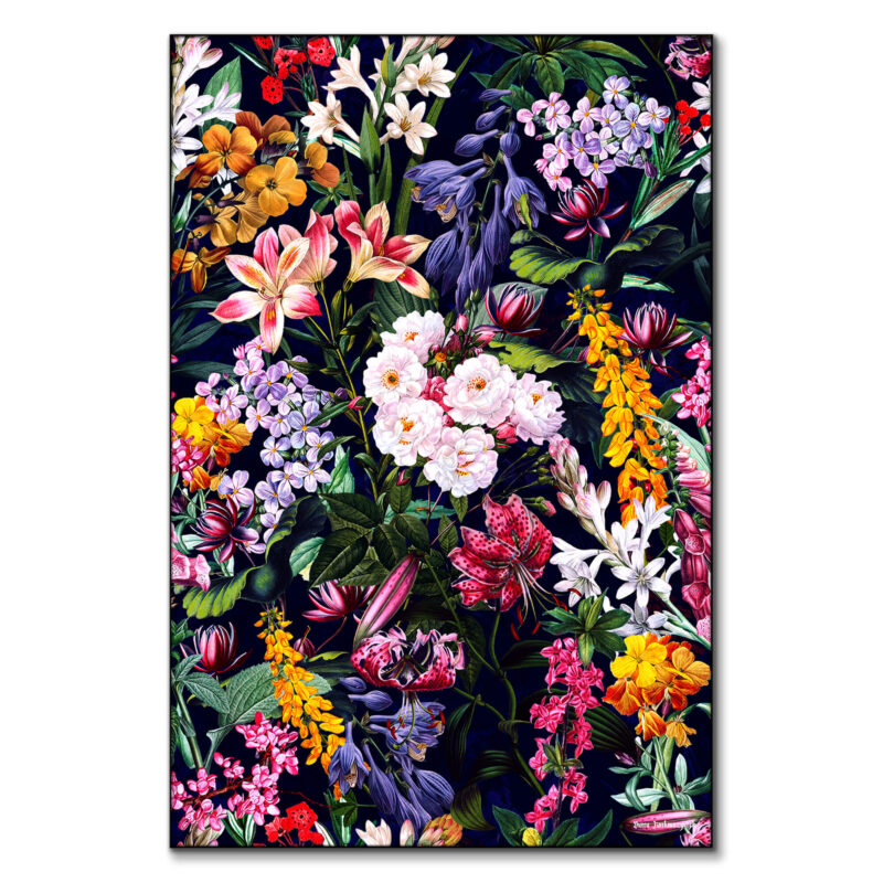 Vintage Garden XIII Colorful Wall Art by Burcu Korkmazyurek