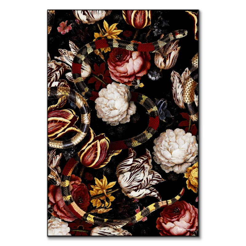 Dangers in the Forest XI Dark Wall Art by Burcu Korkmazyurek