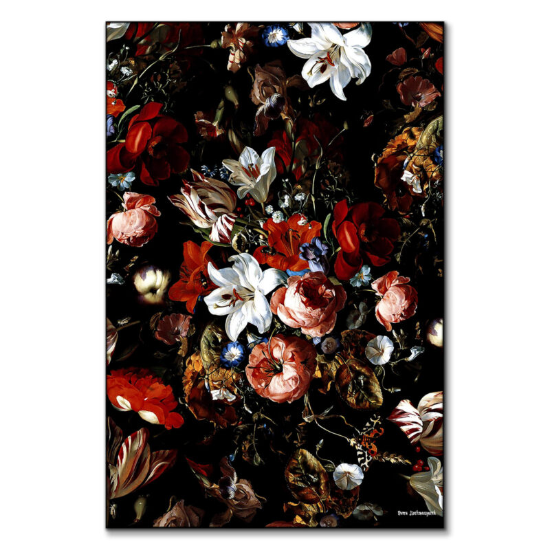 Night Garden XXXVIII Dark Wall Art by Burcu Korkmazyurek