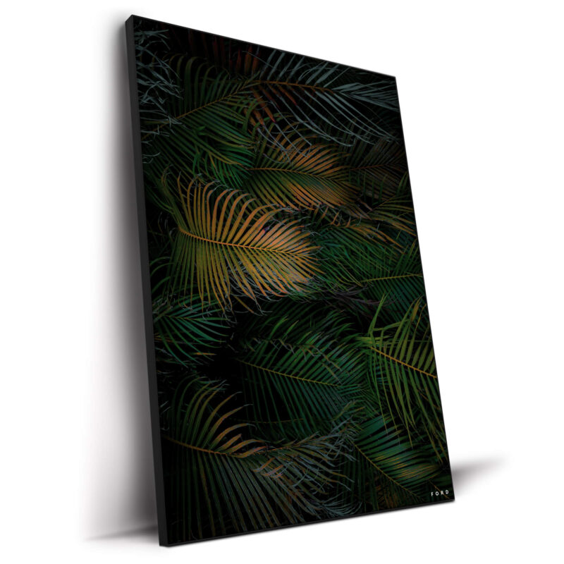 Palm Sundae View Green Wall Decor by Nick Ford