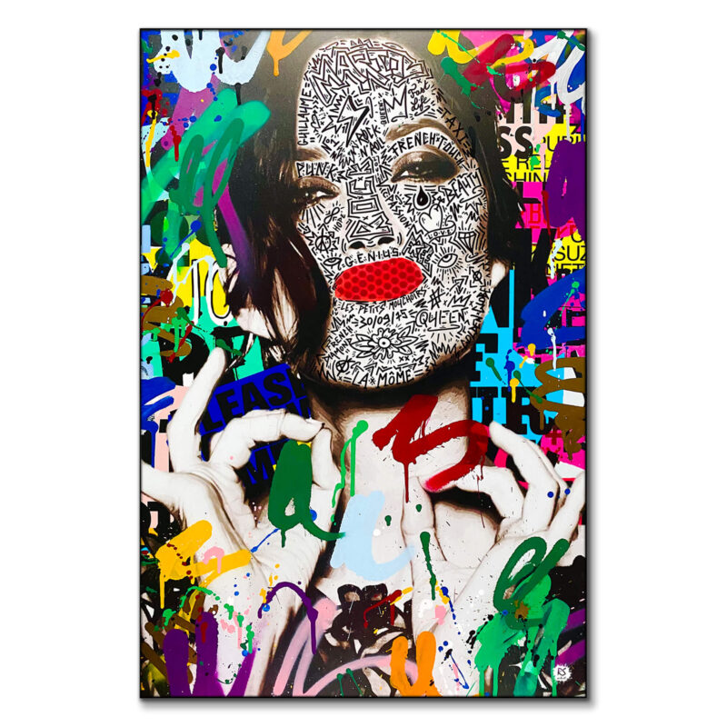 Rocking Marion Vibrant Wall Art by RS Artist