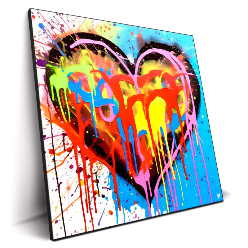Heart Vibrant Wall Decor by Jessica Stempel
