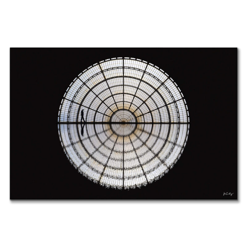 Midnight Walker Black and White Wall Art by Marcus Cederberg