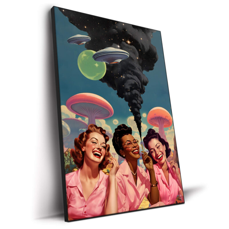 Sesh Buddies Pink Wall Decor by BambashkART