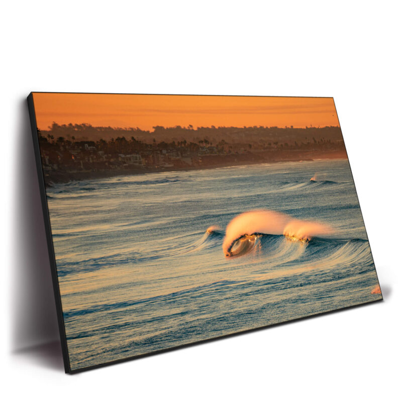 Offshore Sunrise Vibrant Wall Decor by Derek Gomez