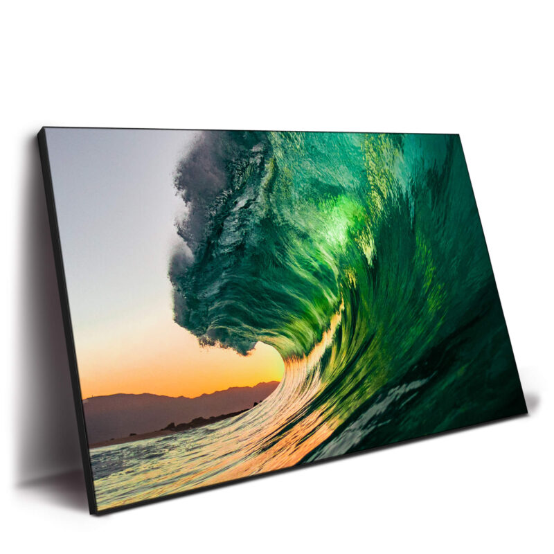 Backlit Surf Vibrant Wall Decor by Derek Gomez