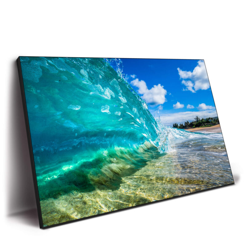 Tropical Shore Break Vibrant Wall Decor by Derek Gomez