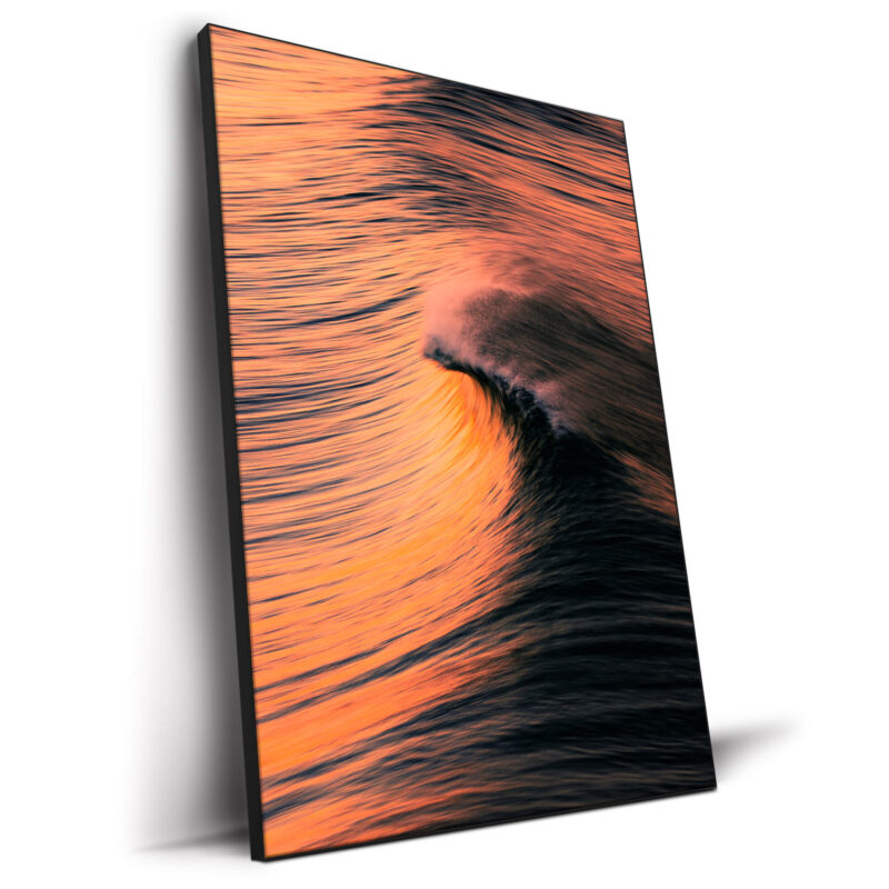 Sunrise Curl Vibrant Wall Decor by Derek Gomez
