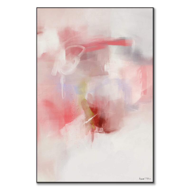 Evidencias No. 1 Pink Wall Art by Karine Tonial Grimm