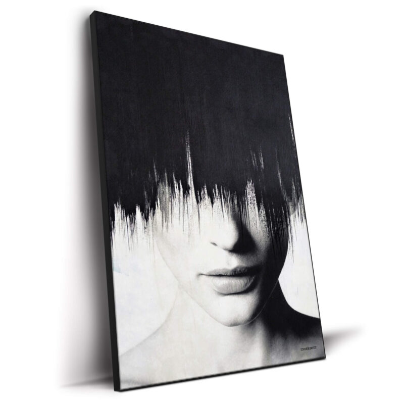 Hidden Beauty Black and White Wall Decor by Underdott