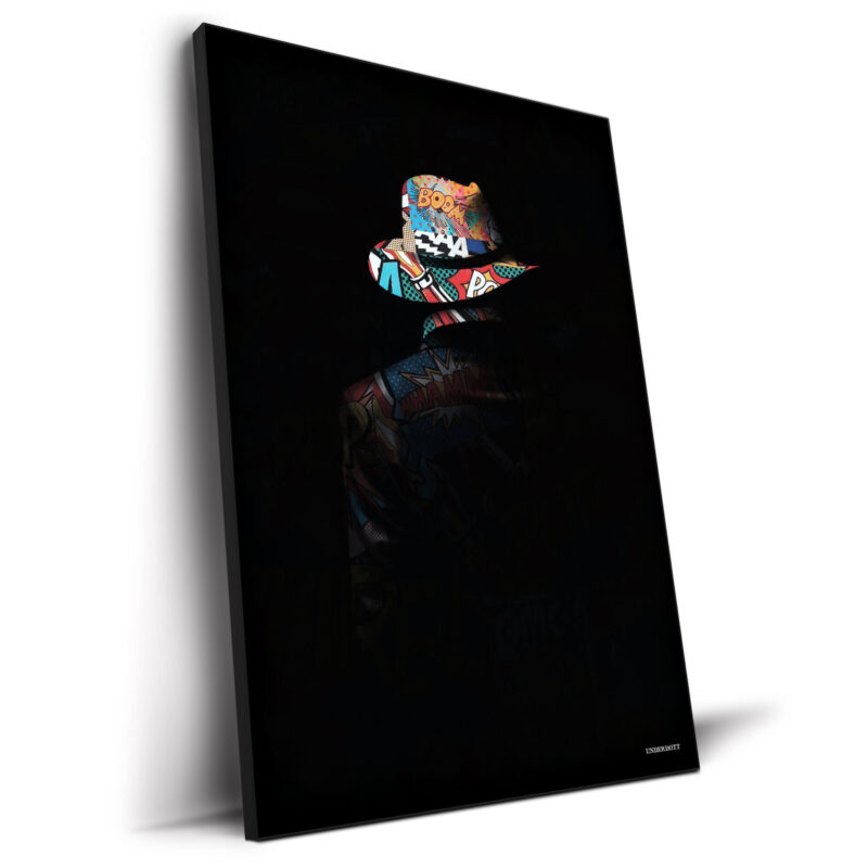 Pop Art in the Shadows 2 Black and White Wall Decor by Underdott