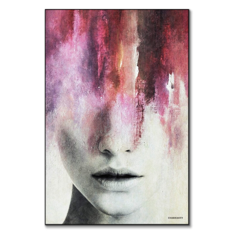 Red Hues Pink Wall Art by Underdott