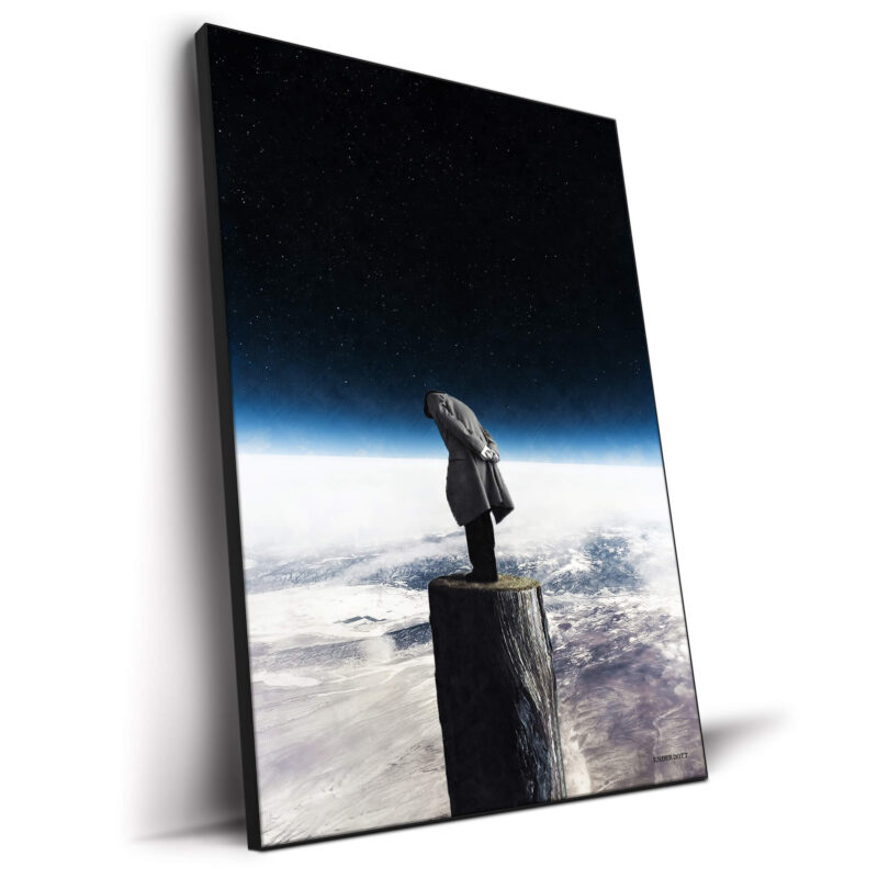 I Alone Black and White Wall Decor by Underdott