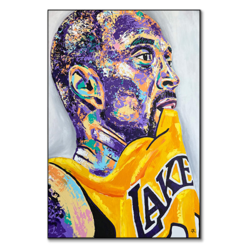 Fluid Kobe Yellow Wall Art by IR Artwork