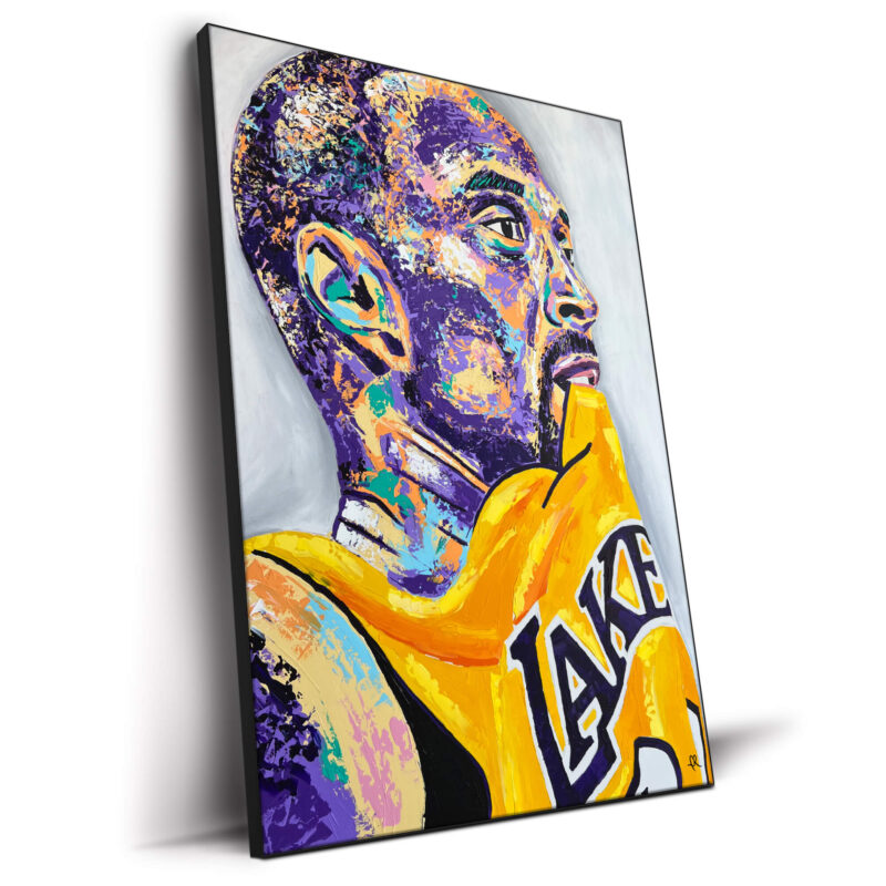 Fluid Kobe Yellow Wall Decor by IR Artwork