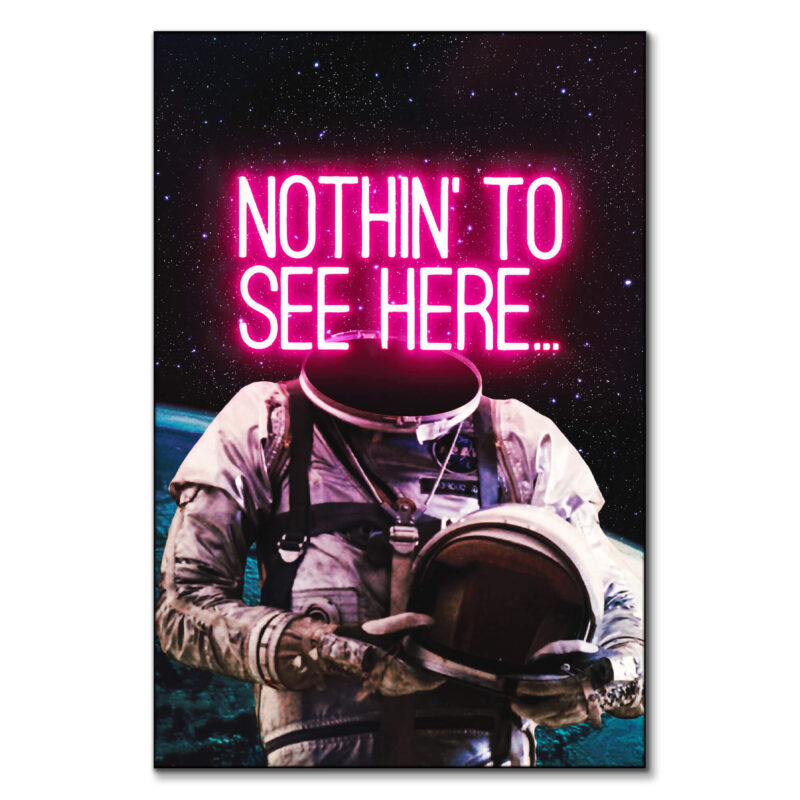 Nothing Colorful Wall Art by Seamless