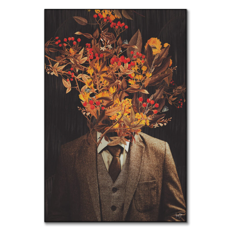 You Should Have Been Here Warm Wall Art by Frank Moth