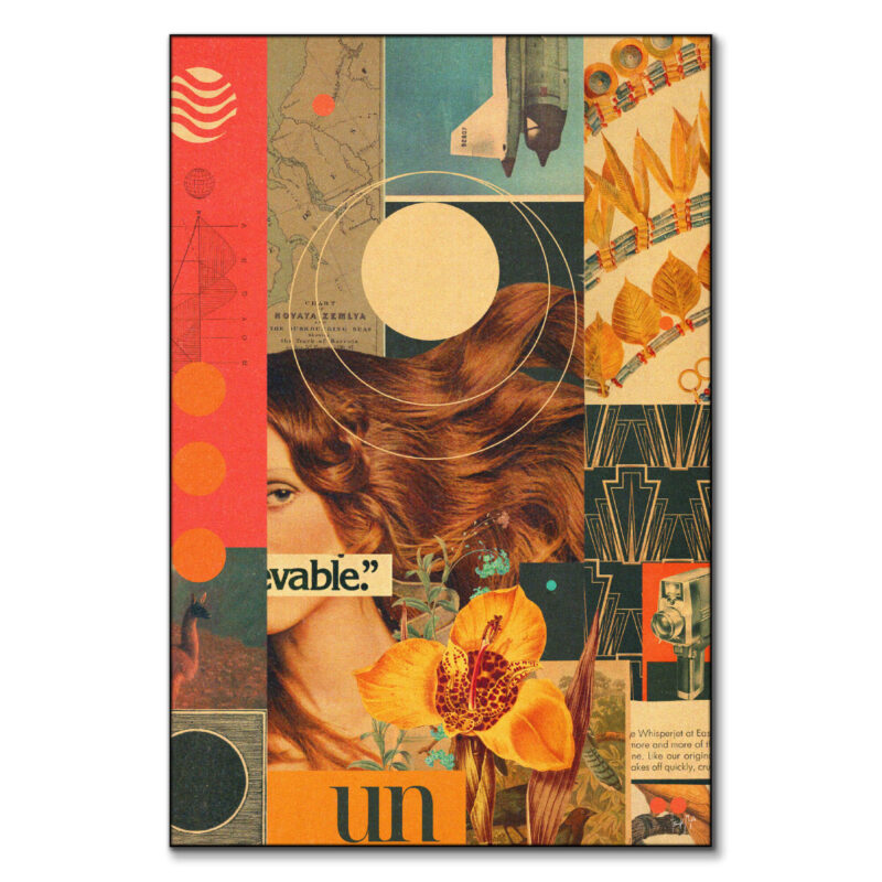 Had to Believe the Unbelievable Warm Wall Art by Frank Moth