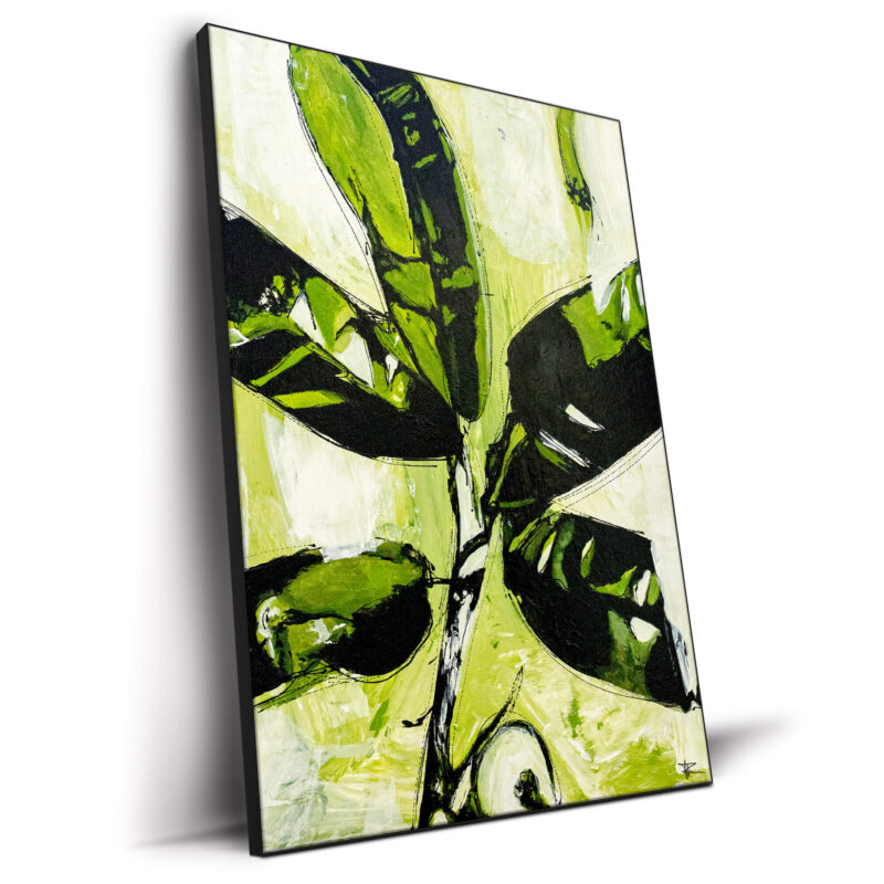 Tranquil Green Wall Decor by P Muir Art