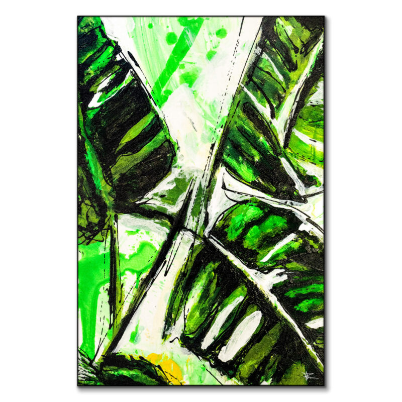 Evergreen Green Wall Art by P Muir Art