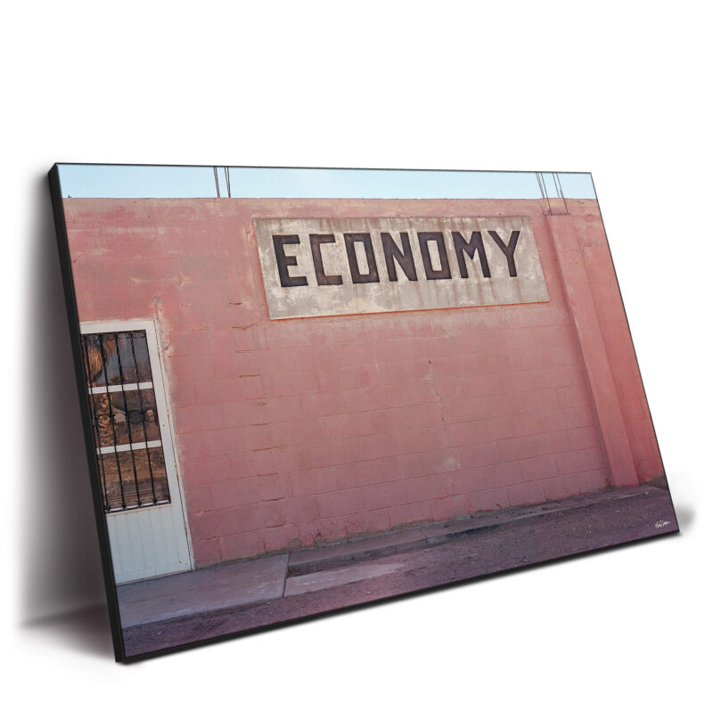 Economy Sign Neutral Wall Decor by Nicholas Dantzer